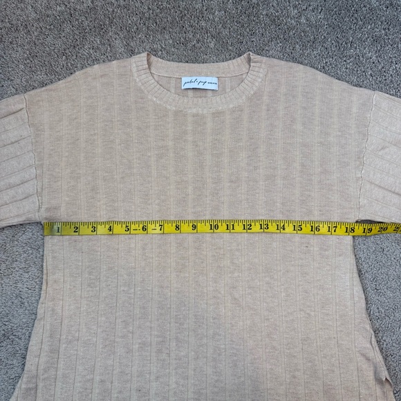 Petal & Pup Silvie Short Sleeve‎ Knitted Set Beige XS/S - Picture 7 of 10